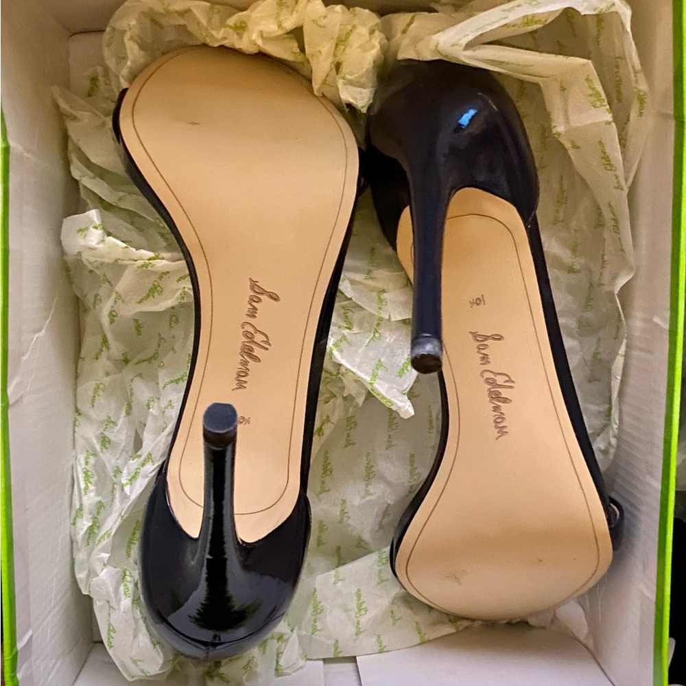 Sam Edelman Ankle Strap Heeled Sandal - Picture 3 of 4